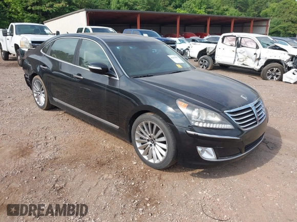 2012 Hyundai Equus Signature z VIN KMHGH4JHXCU048021, wystawiony jako IAAI lot #42423427 z przebiegiem 76 784 mil mil oraz . Historia ofert i sprzedaży dostępna na DreamBid. Obrazek 1.