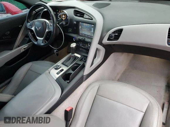 2014 Chevrolet Corvette Z51 3LT with VIN 1G1YM2D7XE5116853, listed as a Copart auction lot 88079395 with 59,816 mi miles and Salvage title. Bid and sale history available at DreamBid. Image 8.