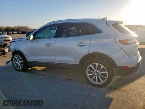 2019 Lincoln MKC Select with VIN 5LMCJ2D90KUL37996, listed as a Copart auction lot 48400885 with 57,264 mi miles and Salvage title. Bid and sale history available at DreamBid. Image 2.
