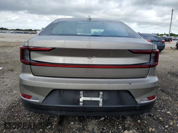 2021 Polestar 2 Launch Edition with VIN LPSED3KA9ML025011, listed as a Copart auction lot 81663604 with 46,822 mi miles and Non Repairable. Bid and sale history available at carsss.com. Image 6.