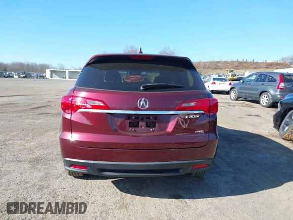 2014 Acura RDX Tech Pkg with VIN 5J8TB4H50EL005348, listed as a IAAI auction lot 41883118 with 118,638 mi miles. Bid and sale history available at carsss.com. Image 16.