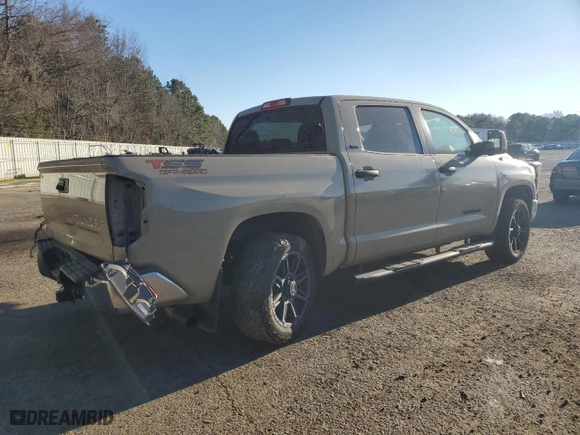 2017 Toyota Tundra 2WD SR5 with VIN 5TFEM5F10HX118608, listed as a Copart auction lot 43711865 with 60,318 mi miles and Salvage Title. Bid and sale history available at carsss.com. Image 3.