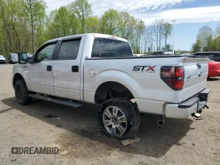 2014 Ford F-150 XL with VIN 1FTFW1EF5EFC57848, listed as a Copart auction lot 55466065 with 182,723 mi miles and Clean Title. Bid and sale history available at carsss.com. Image 2.