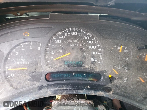 2004 Chevrolet Avalanche Z66 with VIN 3GNEC12T84G329726, listed as a Copart auction lot 53711845 with 189,619 mi miles and Clean title. Bid and sale history available at DreamBid. Image 9.