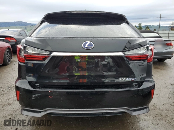 2019 Lexus RX with VIN 2T2BGMCA8KC030500, listed as a Copart auction lot 73417242 with 29,930 mi miles. Bid and sale history available at carsss.com. Image 6.