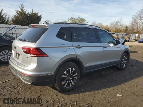 2023 Volkswagen Tiguan S с VIN 3VVFB7AX8PM107055, выставлен на аукционе Copart как лот 86706164 с пробегом 13 194 миль миль и Списание • Salvage title. История ставок и продаж доступна на DreamBid. Изображение 3.