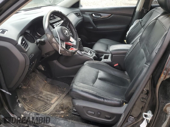 2018 Nissan Rogue S with VIN JN8AT2MT5JW460270, listed as a Copart auction lot 55689264 with 96,331 mi miles and Salvage Title. Bid and sale history available at carsss.com. Image 7.