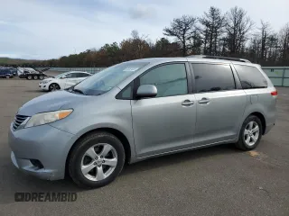 2011 Toyota Sienna LE AAS with VIN 5TDKK3DC6BS126484, listed as a Copart auction lot 53382425 with 165,031 mi miles and Salvage Title. Bid and sale history available at carsss.com. Image 1.