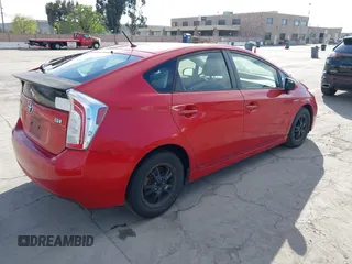 2012 Toyota Prius One with VIN JTDKN3DU1C1595223, listed as a IAAI auction lot 41965656 with 206,767 mi miles. Bid and sale history available at carsss.com. Image 4.