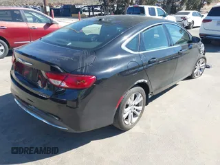 2015 Chrysler 200 Limited with VIN 1C3CCCAB4FN660435, listed as a IAAI auction lot 41630312 with 97,165 mi miles. Bid and sale history available at carsss.com. Image 4.
