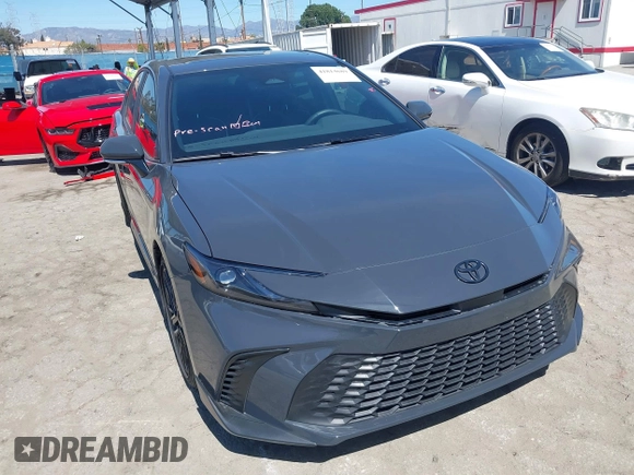 2025 Toyota Camry LE with VIN 4T1DAACK9SU070427, listed as a IAAI auction lot 41814689 with 2,934 mi miles and . Bid and sale history available at DreamBid. Image 1.