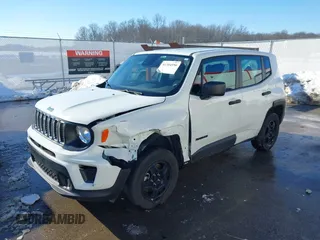 2021 Jeep Renegade Jeepster with VIN ZACNJDAB0MPN28743, listed as a IAAI auction lot 41354556 with 35,738 mi miles and . Bid and sale history available at DreamBid. Image 18.