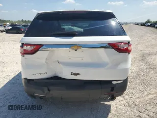 2020 Chevrolet Traverse LS with VIN 1GNERFKW8LJ298724, listed as a Copart auction lot 50510065 with 63,027 mi miles and Salvage Title. Bid and sale history available at carsss.com. Image 6.