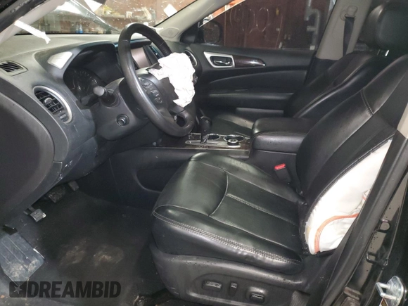 2014 Nissan Pathfinder Platinum z VIN 5N1AR2MMXEC709734, wystawiony jako Copart lot #58341565 z przebiegiem 172 455 mil mil oraz Szkoda całkowita • Salvage title. Historia ofert i sprzedaży dostępna na DreamBid. Obrazek 7.