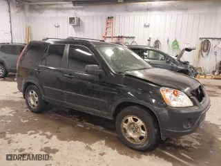2005 Honda CR-V LX with VIN JHLRD78525C051447, listed as a IAAI auction lot 41554653 with 162,706 mi miles. Bid and sale history available at carsss.com. Image 1.