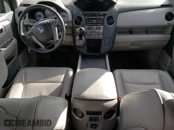 2013 Honda Pilot EX-L with VIN 5FNYF4H58DB065159, listed as a Copart auction lot 42547665 with 92,137 mi miles and Salvage Title. Bid and sale history available at DreamBid. Image 8.