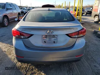 2016 Hyundai Elantra SE with VIN 5NPDH4AE1GH653350, listed as a Copart auction lot 53257675 with 317,198 mi miles and Non repairable. Bid and sale history available at DreamBid. Image 6.