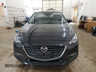 2018 Mazda 3 Sport with VIN 3MZBN1U74JM220440, listed as a Copart auction lot 52016995 with 43,577 mi miles and Salvage Title. Bid and sale history available at DreamBid. Image 5.