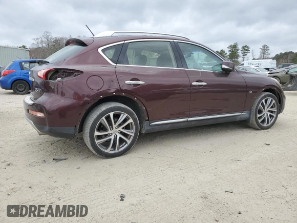 2017 Infiniti QX50 z VIN JN1BJ0RR8HM413623, wystawiony jako Copart lot #47838475 z przebiegiem 50 599 mil mil oraz Szkoda całkowita • Salvage title. Historia ofert i sprzedaży dostępna na DreamBid. Obrazek 3.