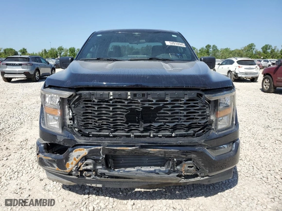 2023 Ford F-150 XL with VIN 1FTEW1CP8PKF95701, listed as a Copart auction lot 52810945 with 23,755 mi miles and Salvage Title. Bid and sale history available at carsss.com. Image 5.