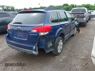 2010 Subaru Outback Premium with VIN 4S4BRCBC5A3318375, listed as a IAAI auction lot 42538338 with 240,347 mi miles and . Bid and sale history available at DreamBid. Image 4.
