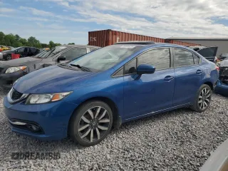 2015 Honda Civic EX-L z VIN 19XFB2F91FE036821, wystawiony jako Copart lot #55589625 z przebiegiem 112 403 mil mil oraz Szkoda całkowita • Salvage title. Historia ofert i sprzedaży dostępna na DreamBid. Obrazek 1.