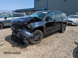 2024 Jeep Grand Cherokee Summit with VIN 1C4RJKEG5R8936829, listed as a Copart auction lot 56877375 with 22,018 mi miles and Salvage title. Bid and sale history available at DreamBid. Image 1.