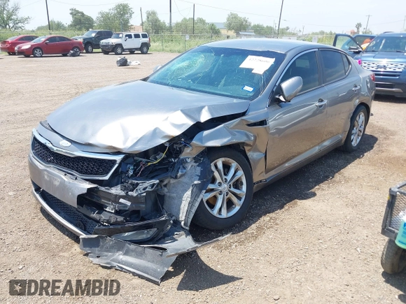 2013 Kia Optima EX z VIN 5XXGN4A7XDG258162, wystawiony jako IAAI lot #42228606 z przebiegiem 129 296 mil mil oraz . Historia ofert i sprzedaży dostępna na DreamBid. Obrazek 2.