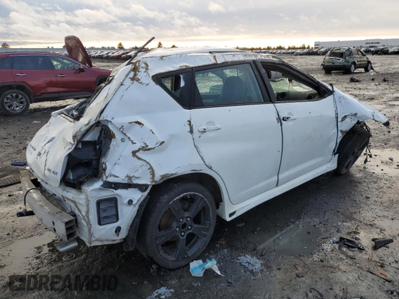 2009 Pontiac Vibe GT with VIN 5Y2SR67029Z448207, listed as a Copart auction lot 86599044 with 166,298 mi miles and Salvage Title. Bid and sale history available at carsss.com. Image 3.