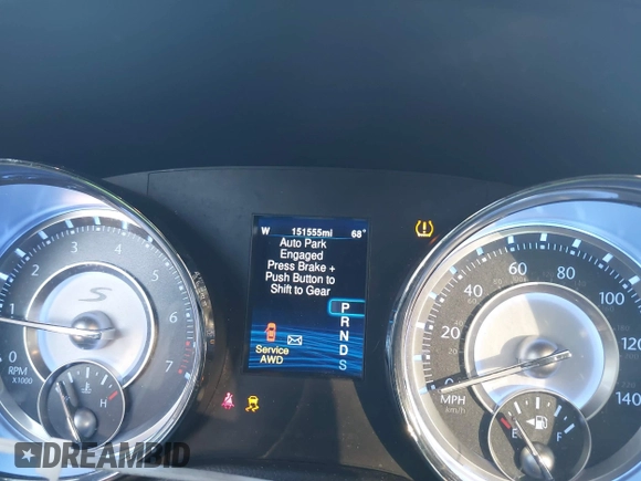 2014 Chrysler 300 with VIN 2C3CCAGG4EH342006, listed as a IAAI auction lot 41343654 with 151,555 mi miles. Bid and sale history available at carsss.com. Image 15.