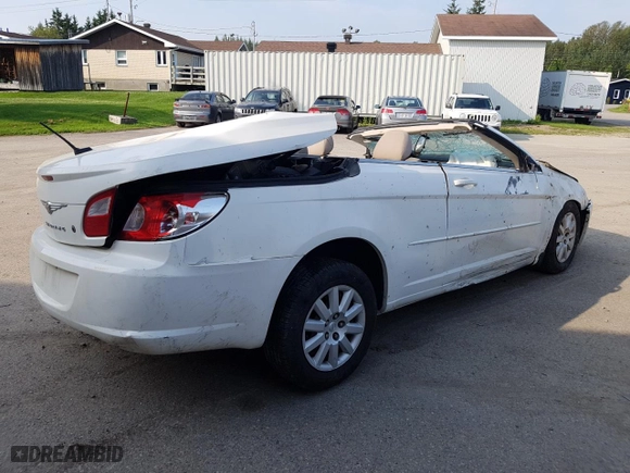 2008 Chrysler Sebring LX with VIN 1C3LC45K88N223850, listed as a Copart auction lot 64235334 with 0 mi miles and Non Repairable. Bid and sale history available at carsss.com. Image 3.
