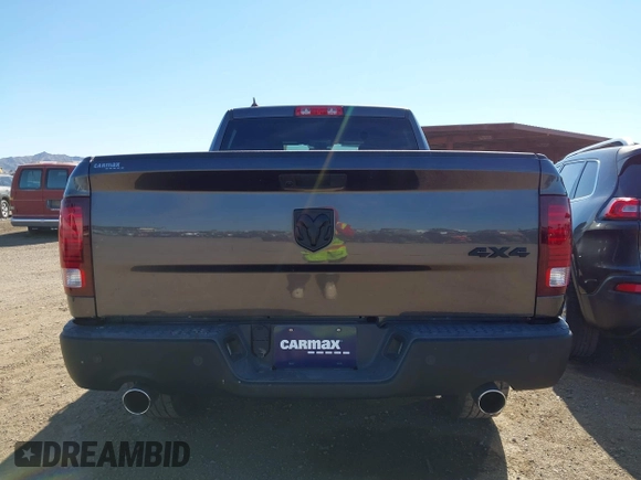 2021 Ram 1500 Classic Warlock with VIN 1C6RR7GT1MS590569, listed as a IAAI auction lot 41877699 with 33,877 mi miles. Bid and sale history available at carsss.com. Image 16.