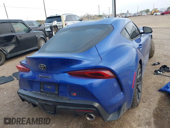 2024 Toyota GR Supra 3.0 with VIN WZ1DB0G04RW067813, listed as a IAAI auction lot 41504716 with 3,508 mi miles. Bid and sale history available at carsss.com. Image 4.