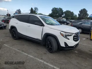 2020 GMC Terrain SLT z VIN 3GKALPEX4LL136623, wystawiony jako Copart lot #53254535 z przebiegiem 76 168 mil mil oraz Szkoda całkowita • Salvage title. Historia ofert i sprzedaży dostępna na DreamBid. Obrazek 4.