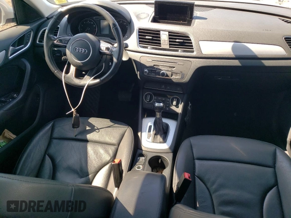 2017 Audi Q3 Premium with VIN WA1BCCFS0HR013861, listed as a Copart auction lot 62284624 with 107,934 mi miles and Salvage title. Bid and sale history available at DreamBid. Image 8.
