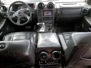 2005 Hummer H2 SUV with VIN 5GRGN23U45H107876, listed as a Copart auction lot 41707595 with 186,646 mi miles and Salvage Title. Bid and sale history available at carsss.com. Image 8.