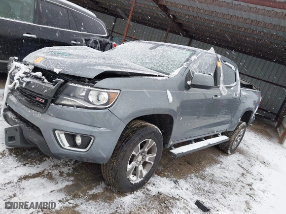 2018 Chevrolet Colorado 2WD Z71 with VIN 1GCGSDEN1J1143913, listed as a IAAI auction lot 41284645 with 0 mi miles. Bid and sale history available at carsss.com. Image 17.