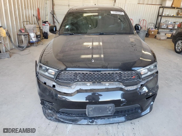 2022 Dodge Durango SXT with VIN 1C4RDHAG8NC159750, listed as a Copart auction lot 71985584 with 45,753 mi miles and Salvage Title. Bid and sale history available at carsss.com. Image 5.