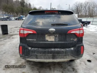 2014 Kia Sorento SX with VIN 5XYKWDA7XEG460312, listed as a Copart auction lot 88486615 with 0 mi miles and Salvage Title. Bid and sale history available at carsss.com. Image 6.