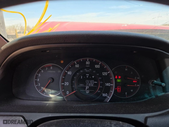 2016 Honda Accord Sedan Sport with VIN 1HGCR2F56GA080900, listed as a Copart auction lot 49172255 with 133,789 mi miles and Salvage Title. Bid and sale history available at carsss.com. Image 9.
