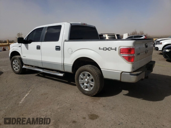 2011 Ford F-150 XLT with VIN 1FTFW1ET0BFC92699, listed as a Copart auction lot 48822555 with 202,806 mi miles and Salvage Title. Bid and sale history available at carsss.com. Image 2.