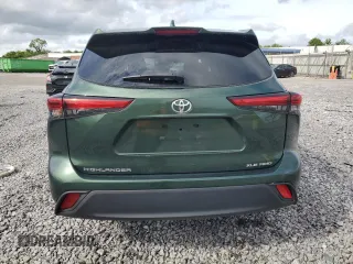 2023 Toyota Highlander L with VIN 5TDKDRBHXPS500758, listed as a Copart auction lot 58609615 with 45,653 mi miles and Salvage title. Bid and sale history available at DreamBid. Image 6.