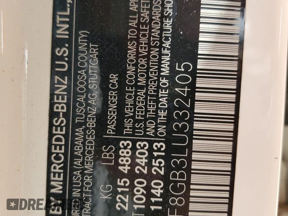 2020 Mercedes-Benz C 63 AMG z VIN 55SWF8GB3LU332405, wystawiony jako Copart lot #53685735 z przebiegiem 54 608 mil mil oraz Szkoda całkowita • Salvage title. Historia ofert i sprzedaży dostępna na DreamBid. Obrazek 13.