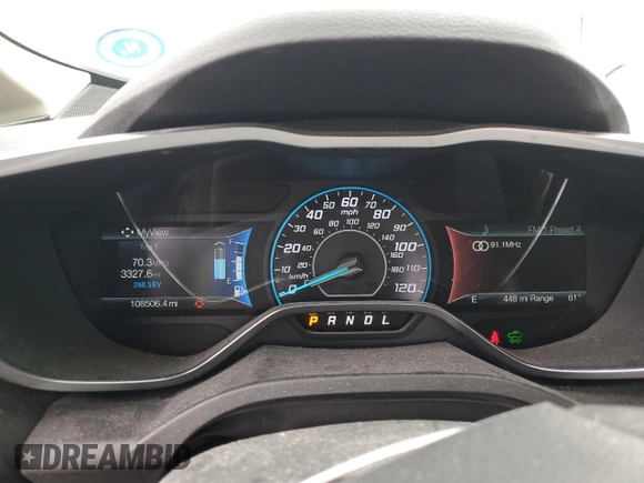 2015 Ford C-Max SEL z VIN 1FADP5CU8FL121283, wystawiony jako Copart lot #56185725 z przebiegiem 108 506 mil mil oraz Szkoda całkowita • Salvage title. Historia ofert i sprzedaży dostępna na DreamBid. Obrazek 9.