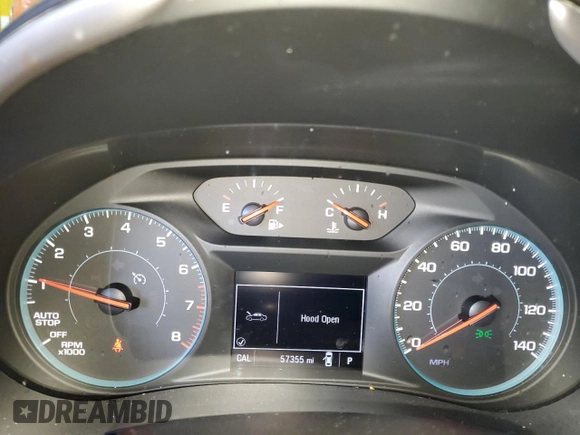 2022 Chevrolet Malibu LS with VIN 1G1ZC5ST0NF185764, listed as a Copart auction lot 53383595 with 57,355 mi miles and Clean Title. Bid and sale history available at DreamBid. Image 9.