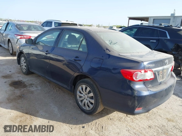 2012 Toyota Corolla L with VIN 2T1BU4EEXCC755207, listed as a IAAI auction lot 41847008 with 143,623 mi miles. Bid and sale history available at carsss.com. Image 3.
