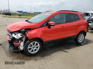 2020 Ford EcoSport SE z VIN MAJ3S2GE9LC353561, wystawiony jako Copart lot #54513195 z przebiegiem 39 436 mil mil oraz Tytuł czysty. Historia ofert i sprzedaży dostępna na DreamBid. Obrazek 1.