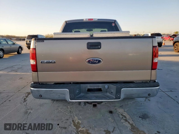 2005 Ford F-150 XLT with VIN 1FTPW12575FB65639, listed as a Copart auction lot 49744715 with 55,125 mi miles and Clean Title. Bid and sale history available at carsss.com. Image 6.