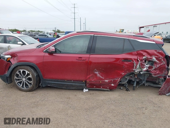2019 GMC Terrain SLT with VIN 3GKALPEX6KL372902, listed as a IAAI auction lot 41277125 with 36,614 mi miles. Bid and sale history available at carsss.com. Image 14.