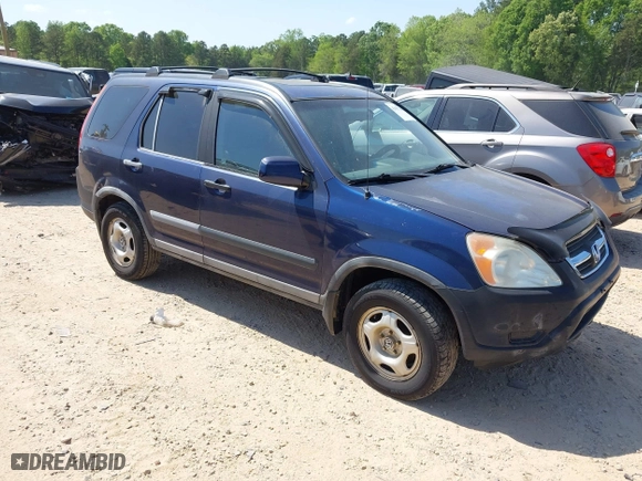 2004 Honda CR-V EX with VIN SHSRD78824U224661, listed as a IAAI auction lot 42055730 with 263,009 mi miles. Bid and sale history available at carsss.com. Image 1.